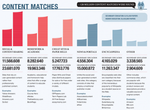 plagiarism stats